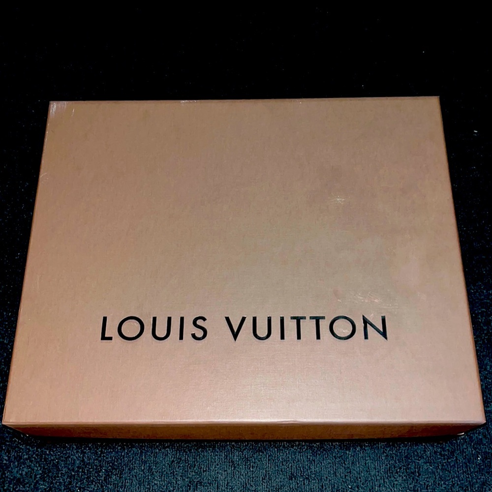 Louis Vuitton VINTAGE large brown box